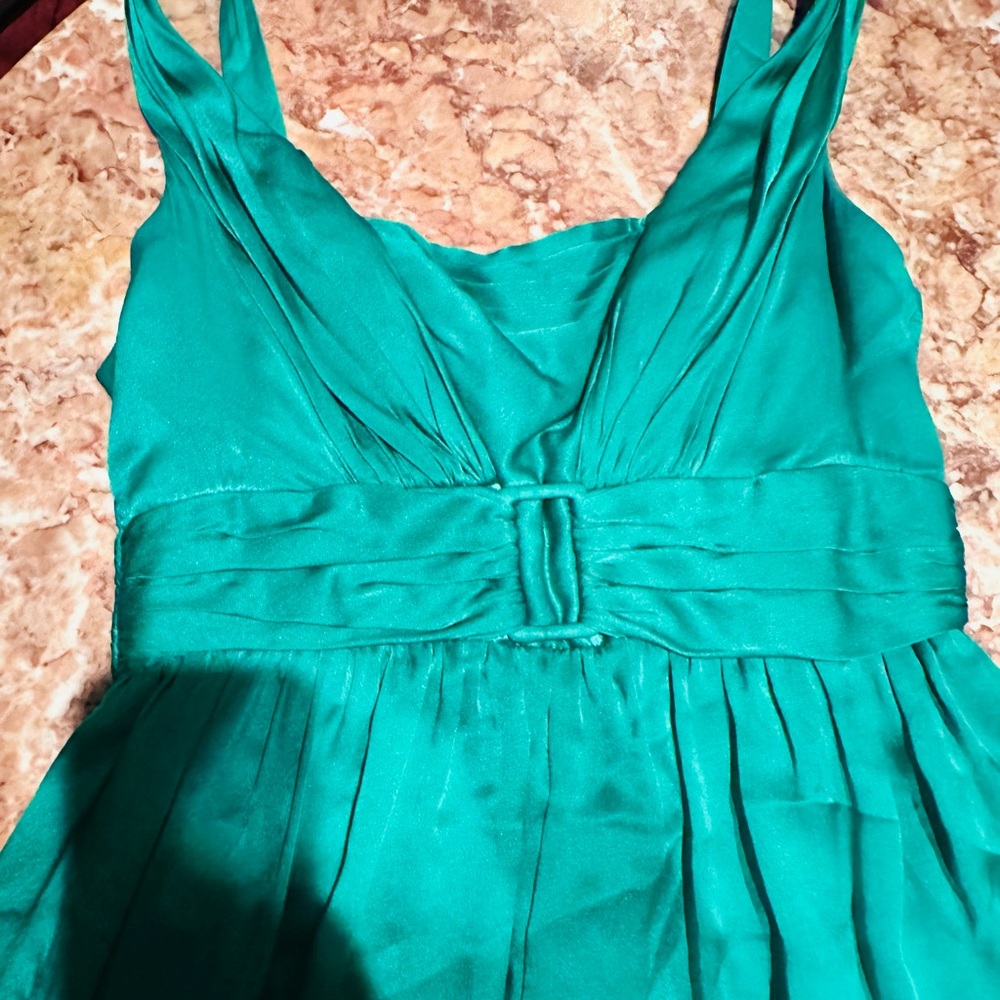 David Meister Vibrant Teal DRESS